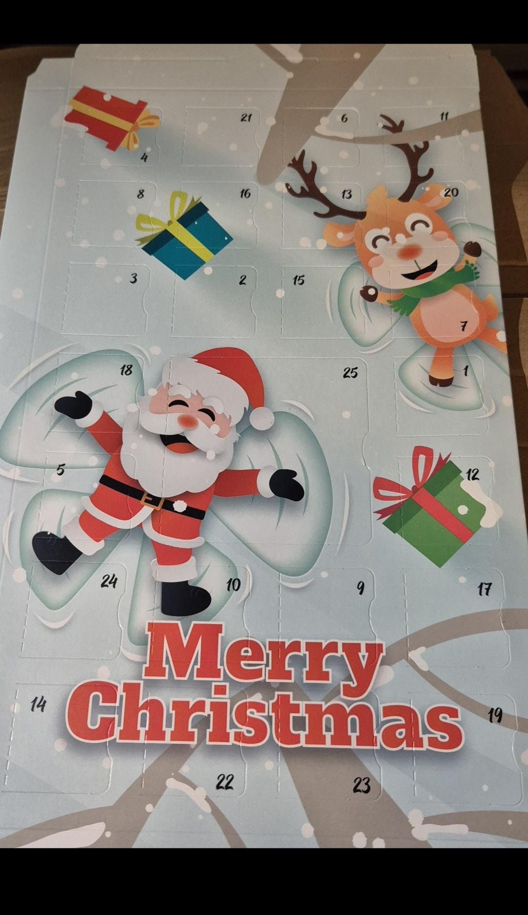 25 day wax melt advent calendar