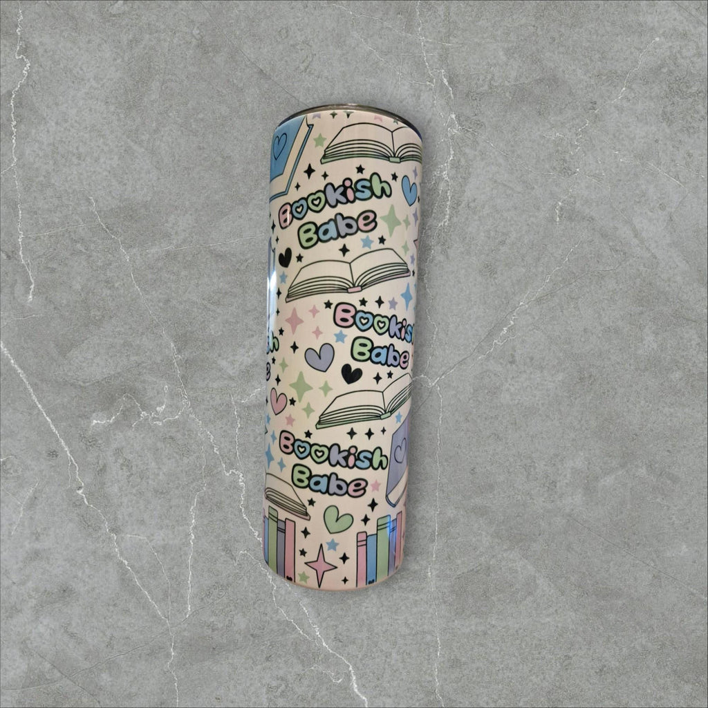 Bookish babe 20oz tumbler
