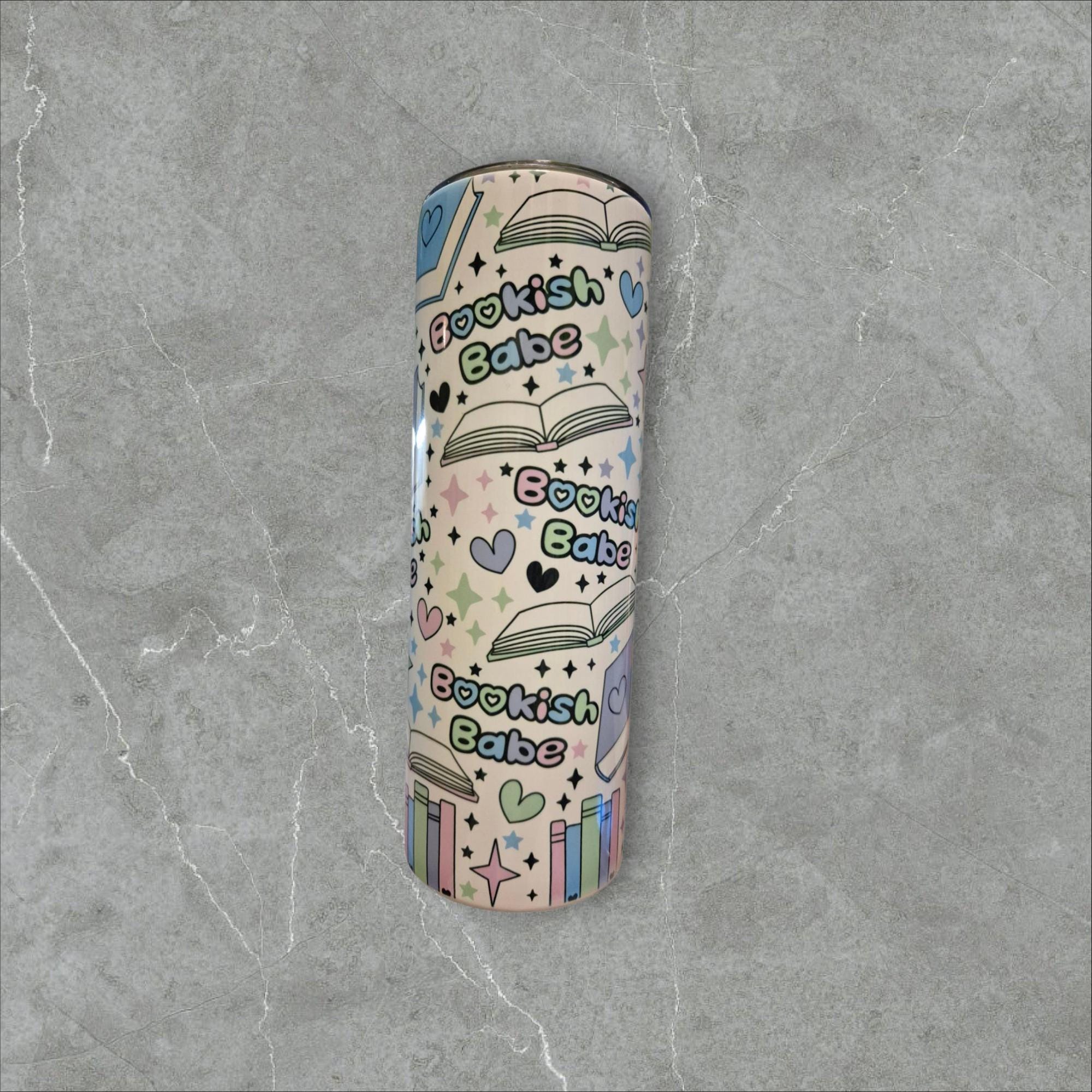 Bookish babe 20oz tumbler