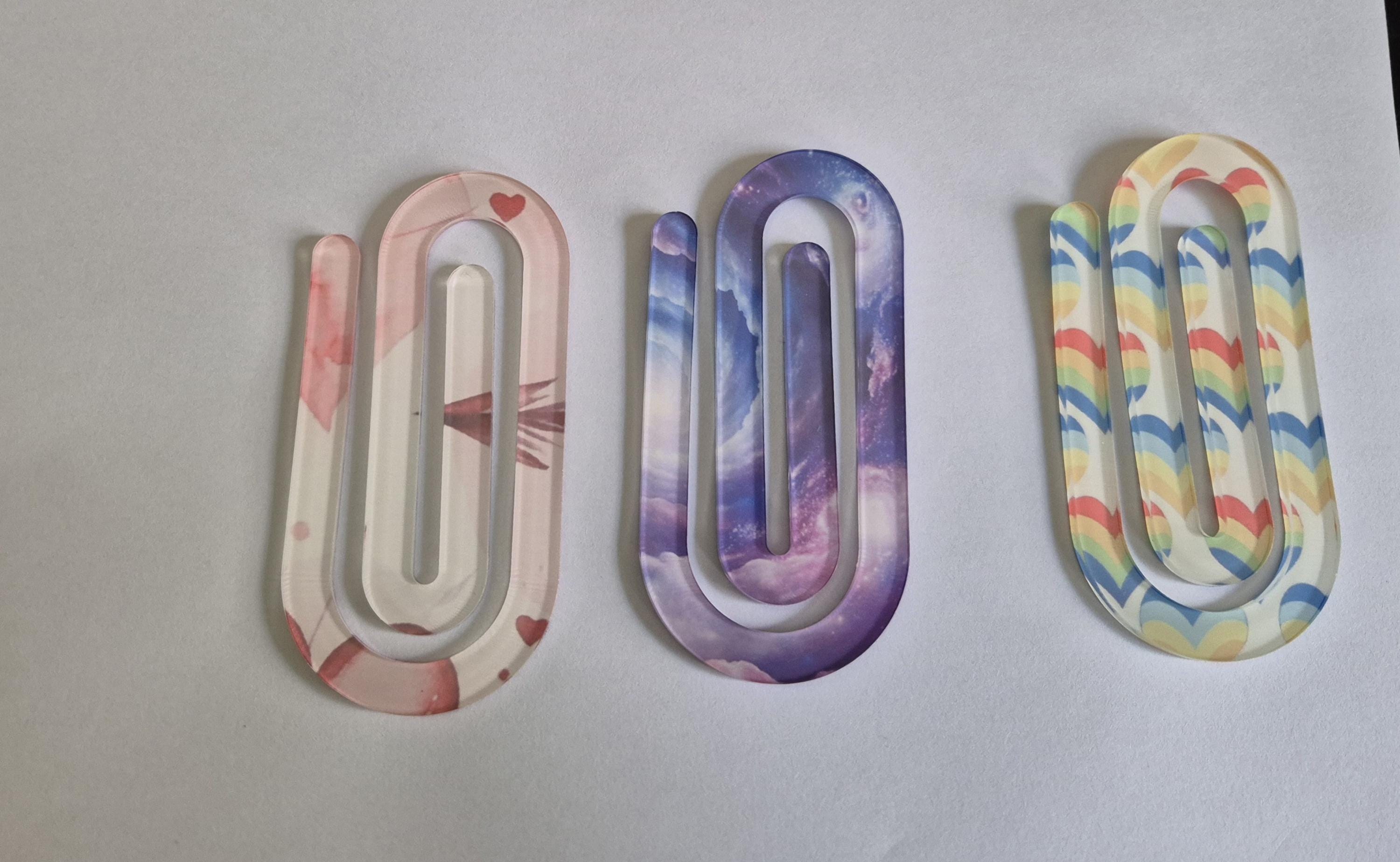 4 inch acrylic bookmark