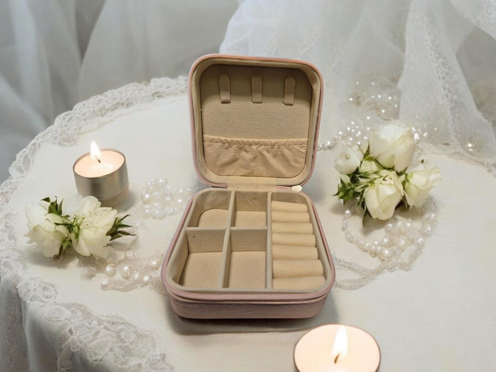 personalised mini/travel jewellery box