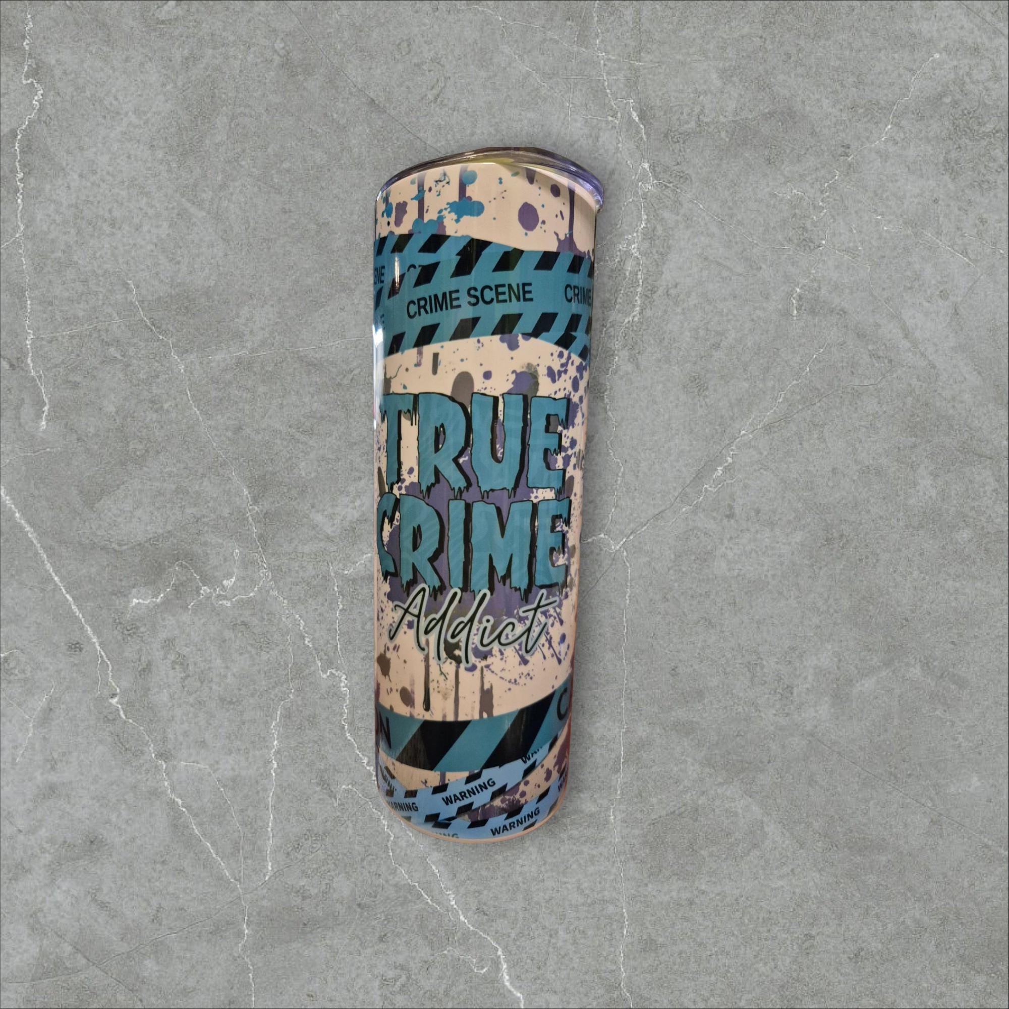 True Crime addict 20oz tumbler