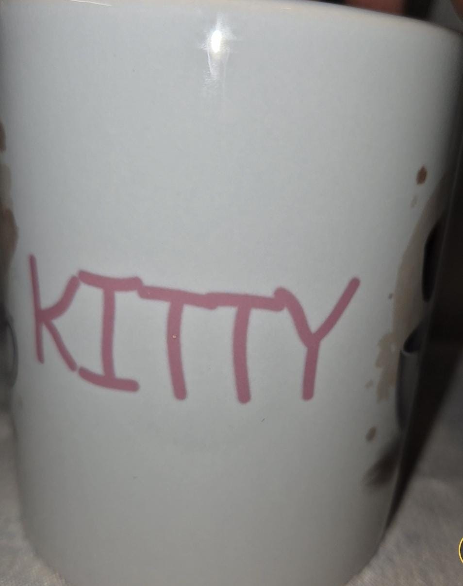 Personalised 'Pup In A Cup'  11oz mug.